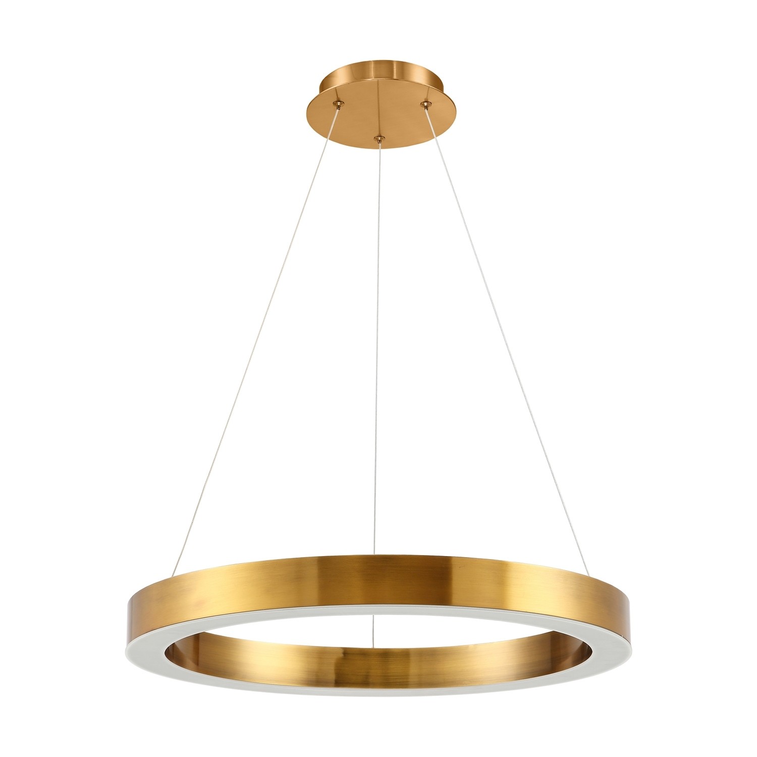 Henge Light Ring horizontal d50 Brass